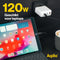 Aqiila Chargebird W4 - USB Adapter 120W - 3 Poorten - Wit
