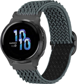 imoshion Elastisch nylon bandje - Universeel 22 mm aansluiting - Donkergrijs