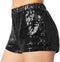 Dressforfun Pailletten-short - Hotpants - Sprankelende pailletten - Zwart M