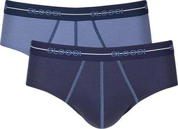 sloggi Start Midi Slip - Heren - Katoen/Elastaan - Regular Waist - Elastische Band (2-Pack)