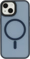 Mobiparts iPhone 15 - Hardcover - MagSafe Compatible met Corner Protection - Blauw