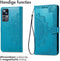 iMoshion Hoesje Geschikt voor Xiaomi 12T Pro / 12T Hoesje Met Pasjeshouder - iMoshion Mandala Bookcase - Turquoise