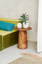 Safaary - Bazar Bizar Conic Bijzettafel Naturel 50 Timber