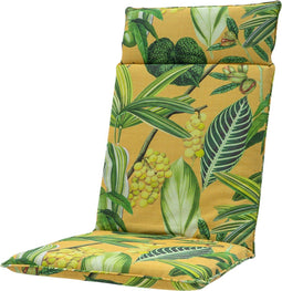 Madison - Tuinstoelkussen - 120cm x 50cm - La Grave Geel - Tuinkussen