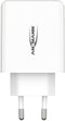 Ansmann HC430 - USB-oplader 30 W 4x USB-A - Wit