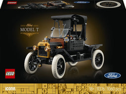 LEGO Icons Ford Model T - Bouwpakket - Vintage auto met opvouwbaar dak - Zwart (11376)