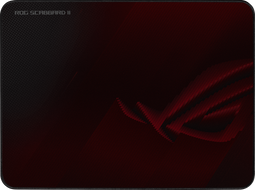 ASUS ROG Scabbard II - Muismat - 360mm x 260mm - Rood
