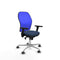 Piqueras y Crespo Jorquera - Bureaustoel - Verstelbare hoogte met armleuning - Marineblauw