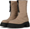 POSH by Poelman Moon - Dames Snowboots - Rits - Taupe