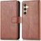 iMoshion Hoesje Geschikt voor Samsung Galaxy S24 Plus Hoesje Met Pasjeshouder - iMoshion Luxe Bookcase - Bruin