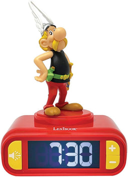 Asterix Nachtlicht Wekker met geluiden
