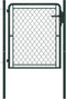 vidaXL - Poort - 100x75 - cm - staal - groen