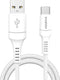 imoshion Kabel - USB C naar USB A Kabel - 2 meter - USB-C Oplader Kabel - Geschikt voor o.a. Apple iPhone 15/16 en Samsung - Wit