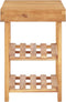 vidaXL - Schoenenrek - 70x32x46 - cm - massief - acaciahout