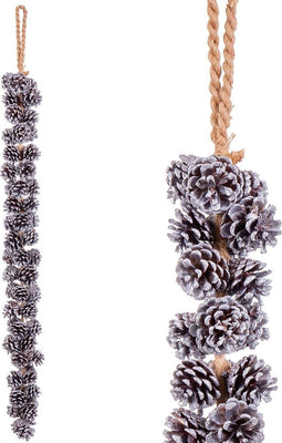 Christmas Kerstversiering Zilverkleurig Ananas 110 Cm