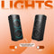 Denver BPS-352 - Bluetooth Party Speaker - 2x 6,5'' woofers - LED verlichting - TWS functie