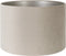 KAP VELOURS - Lampenkap - Rond - Grijs/goud - 40-40-25 cm