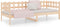 vidaXL - Slaapbank - zonder - matras - 90x200 - cm - massief - grenenhout