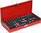 Gedore Red Dopsleutelset Tx 1/4 Inch Sw 4- 13 Mm Zilver 32-delig