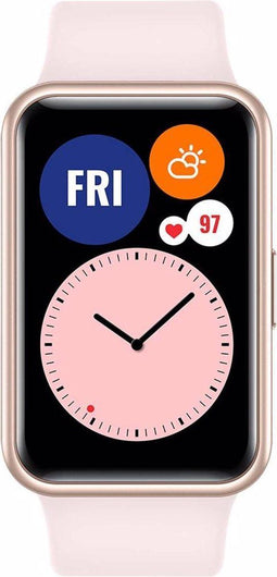 Huawei Watch Fit - Smartwatch - 96 workout modes - Goud (Roze)