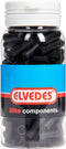 Kabelhoedje Elvedes Ø5,0mm PVC - zwart (150 stuks)
