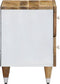 vidaXL - Nachtkastjes - 2 - st - 40x33,5x46 - cm - massief - mangohout