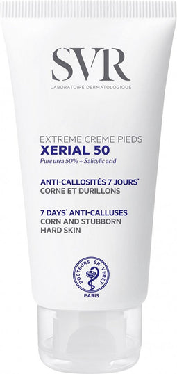 Vochtinbrengende Voetcrème SVR Xerial 50 Extreme Urea (50 ml)