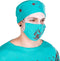 Dressforfun Herenkostuum Zombiedokter - Halloween Verkleedkleding - Inclusief Bovenstuk Broek Mondmasker Operatiemuts