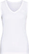 ODLO ACTIVE F-DRY LIGHT ECO-singlet - V-neck - Snel drogend - White - Maat XS