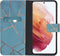 iMoshion Hoesje Geschikt voor Samsung Galaxy S21 Hoesje Met Pasjeshouder - iMoshion Design Softcase Bookcase - Meerkleurig / Blue Graphic