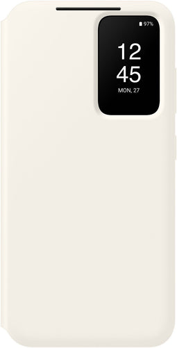 Samsung Galaxy S23 - Smart View Wallet Case - Antibacterieel - Beige