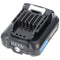Battery suitable for Makita BL1021B, Li-ion, 12V max. (10.8V), 2000mAh, 21.6Wh, black