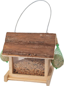 Voederhuis natural ophangbaar 21 cm