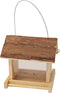 Voederhuis natural ophangbaar 21 cm