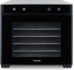 Voedseldroger - HKoeNIG - DSY900 - Timer - Variabele temperatuur - Vermogen 650 W