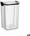 Voedselopslagcontainer Quid Cocco Transparant Plastic 1,3 L (12 Stuks)