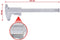 Voegsjabloon KS TOOLS met dubbele uitloop - 0-150 mm - 300.0510