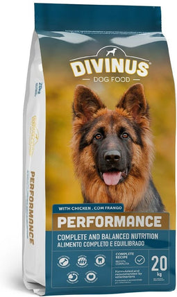 Voer Divinus Performance Volwassen Kip 20-40 Kg 20 kg