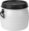 Voerton 30 liter Wit - Waterkluis - Schroefdeksel - Luchtdicht - Waterdicht - Voeropslag