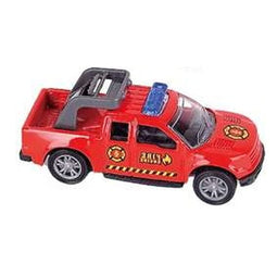 Voertuig Juinsa 8 cm Metaal 1:64 Met wrijving Brandweerman