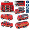 Voertuig Juinsa 8 cm Metaal 1:64 Met wrijving Brandweerman