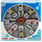 Voertuig Speelset Speed & Go 8,9 x 2,7 x 4 cm (6 Stuks)