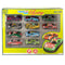 Voertuig Speelset Speed & Go 8 x 2,2 x 3,6 cm (6 Stuks)