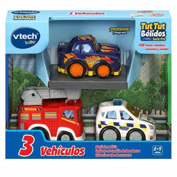 Voertuig Speelset Vtech 8 x 9 x 5,5 cm 3 Onderdelen