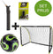 Voetbal goal 180X91X120 cm inclusief startersset