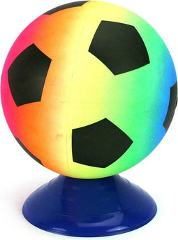 Voetbal PVC Regenboog /Maat 5 / 200 Gr A