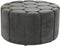 Voetensteun DKD Home Decor Grijs 30 % Polyester (85 x 85 x 48 cm)