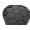 Voetensteun DKD Home Decor Grijs 30 % Polyester (85 x 85 x 48 cm)