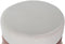 Voetensteun DKD Home Decor Roze Gouden Metaal Fluweel 48 x 48 x 47 cm