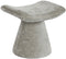Voetensteun Home ESPRIT Grijs Polyester Hout MDF Modern 52 x 40 x 48,5 cm